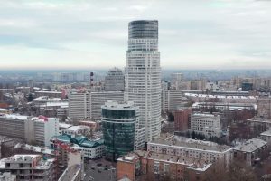 Найвища будівля України: 168 метрів київського гіганта на Кловському узвозі