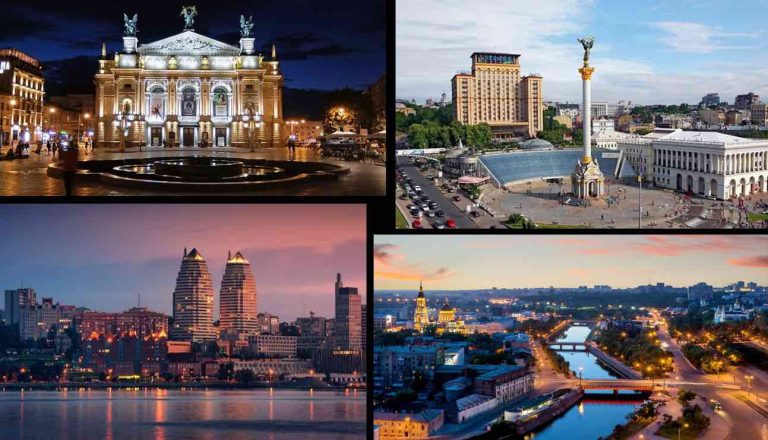 Найбільше місто України: Київ на берегах Дніпра